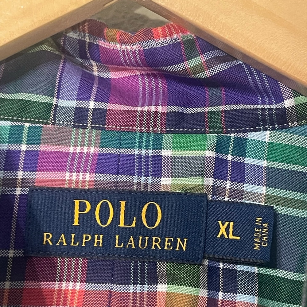 NWT Ralph Lauren Classic Fit Oxford Shirt -Size XL - Picture 3 of 6